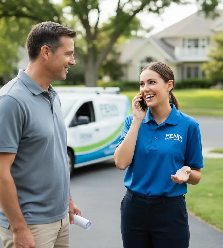 Fenn Pest Control customer support in Corinna